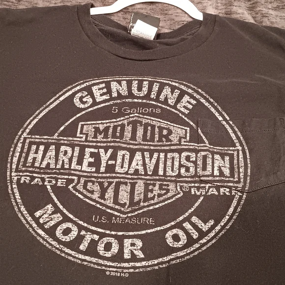 Harley-Davidson Black Men's T-Shirt - Picture 5 of 10